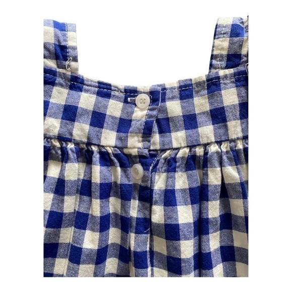 CLASSIC WHIMSEY-BLUE AND WHITE GINGHAM DRESS-SIZE 3T - Picture 6 of 9